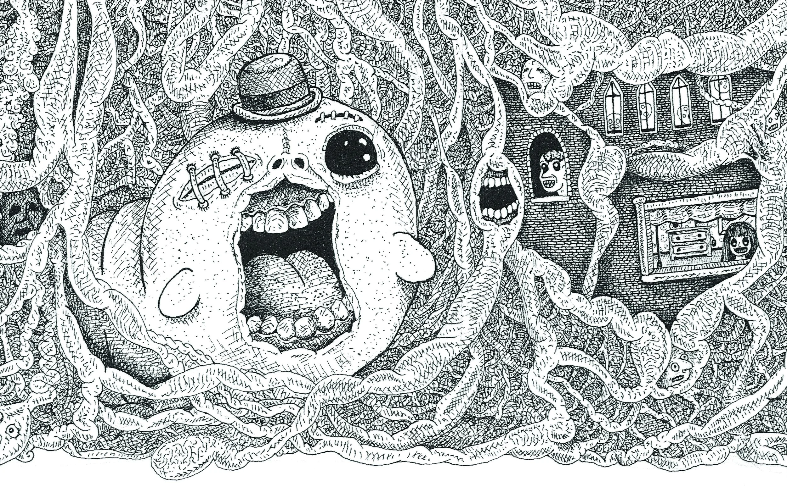 Hear Nothing See Nothing Say Nothing Feel Nothing Print. Edition